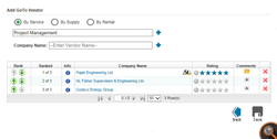 HUB Byte - Preferred Vendor Manager – Depth Chart – Project Management